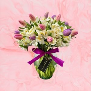 Jarrón 20 Tulipanes