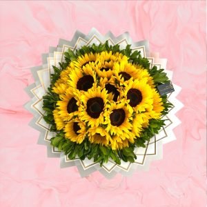 Ramo 20 Girasoles Y Clavo