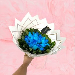 Ramo 24 Rosas Azules