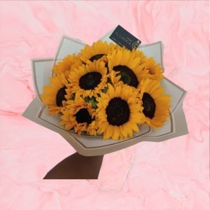 Ramo Premium 10 Girasoles
