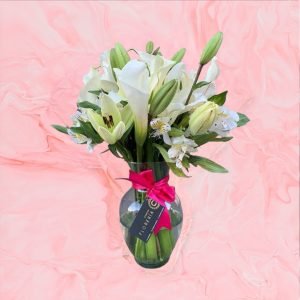 Jarrón 10 Alcatraz Y 5 Lilis