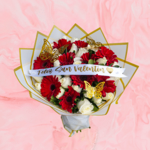 Ramo Premium 24 Rosas Y 10 Gerberas